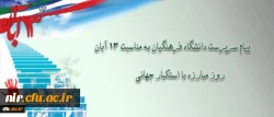 پیام دکتر مهرمحمدی، سرپرست دانشگاه فرهنگیان به مناسبت سیزه آبان 2
