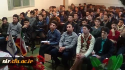 نشصت صمیمی دانشجویان باریاست مرکز 4