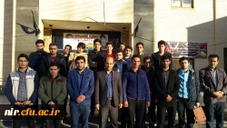بازدید دانشجویان مرکزآموزش عالی آزادگان نیراز 
توانبخشی حضرت ابوالفضل 2