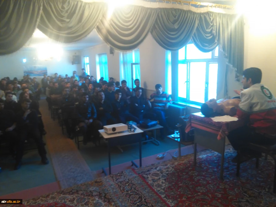 برگزاری کارگاه آموزشی امدادونجات با همکاری هلال احمرشهرستان نیر 5