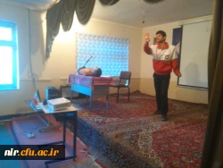 برگزاری کارگاه آموزشی امدادونجات با همکاری هلال احمرشهرستان نیر 4