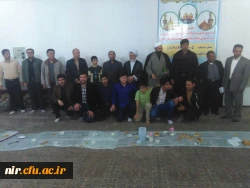 دانشجویان شرکت کننده درمراسم اعتکاف 2