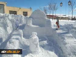 مسابقه و کارگاه حجم سازی با برف 6