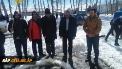 مسابقه و کارگاه حجم سازی با برف 9