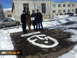 مسابقه و کارگاه حجم سازی با برف 10