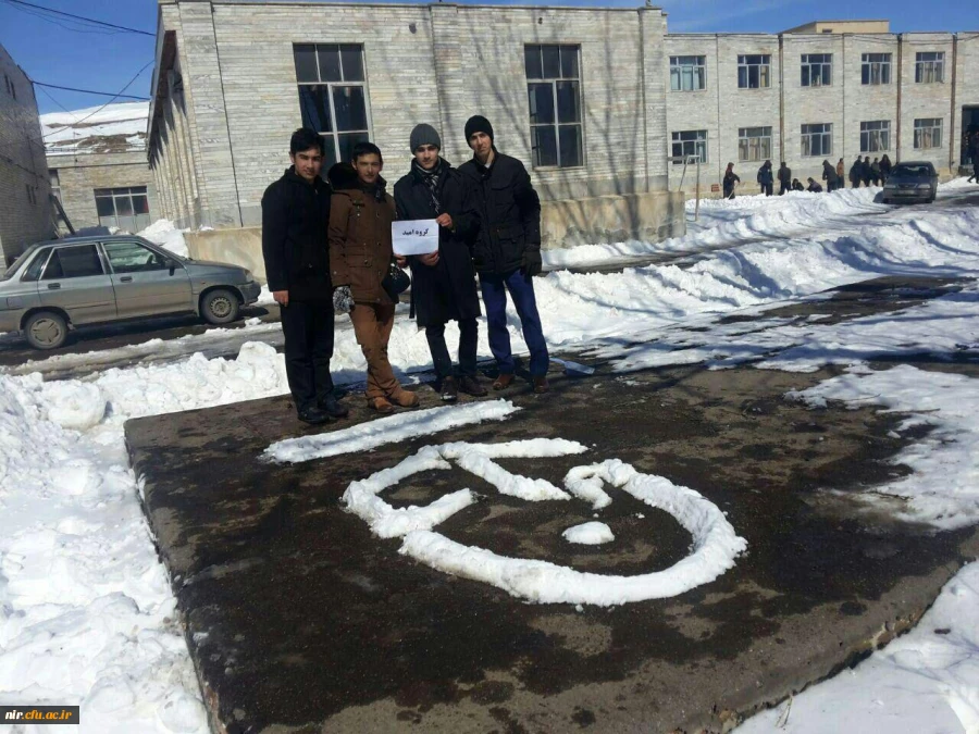 مسابقه و کارگاه حجم سازی با برف 10