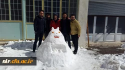 مسابقه و کارگاه حجم سازی با برف 14