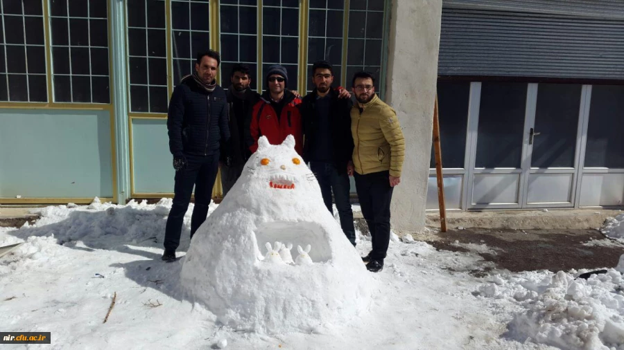 مسابقه و کارگاه حجم سازی با برف 14
