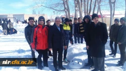 مسابقه و کارگاه حجم سازی با برف 16