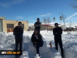 مسابقه و کارگاه حجم سازی با برف 18