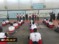 راهیابی کانون دانشجویی هلال احمر مرکز آموزش عالی آزادگان نیر به مسابقات کشوری 2