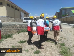 راهیابی کانون دانشجویی هلال احمر مرکز آموزش عالی آزادگان نیر به مسابقات کشوری 5