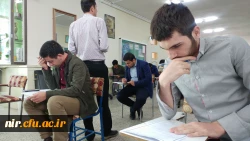 اجرای مسابقات فرهنگی - هنری بین دانشجویان مرکزآموزش عالی آزادگان نیر 5