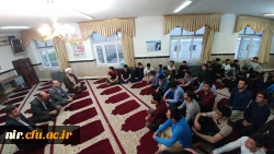 به مناسبت هفته سراهای دانشجویی:

دیدار مدیریت امور پردیس های دانشگاه فرهنگیان استان اردبیل و نماینده نهاد رهبری در دانشگاه فرهنگیان با دانشجو معلمان در سرای دانشجویی 2