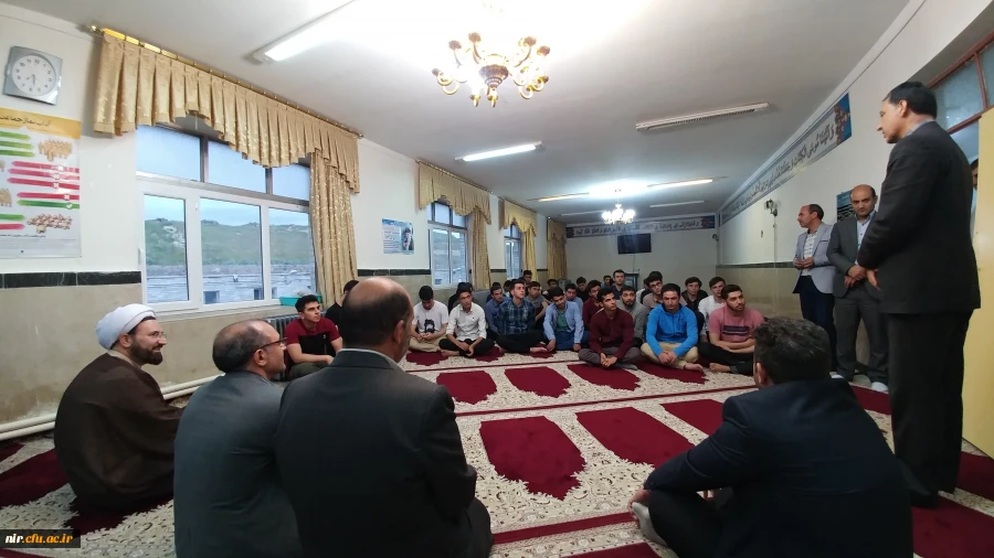 به مناسبت هفته سراهای دانشجویی:

دیدار مدیریت امور پردیس های دانشگاه فرهنگیان استان اردبیل و نماینده نهاد رهبری در دانشگاه فرهنگیان با دانشجو معلمان در سرای دانشجویی 5