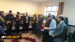 به مناسبت هفته سراهای دانشجویی:

دیدار مدیریت امور پردیس های دانشگاه فرهنگیان استان اردبیل و نماینده نهاد رهبری در دانشگاه فرهنگیان با دانشجو معلمان در سرای دانشجویی 6