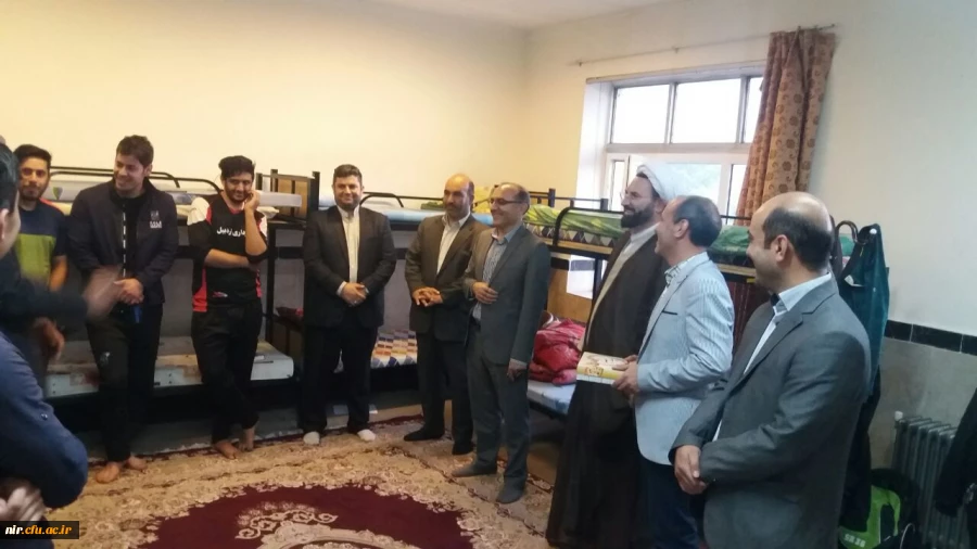 به مناسبت هفته سراهای دانشجویی:

دیدار مدیریت امور پردیس های دانشگاه فرهنگیان استان اردبیل و نماینده نهاد رهبری در دانشگاه فرهنگیان با دانشجو معلمان در سرای دانشجویی 6