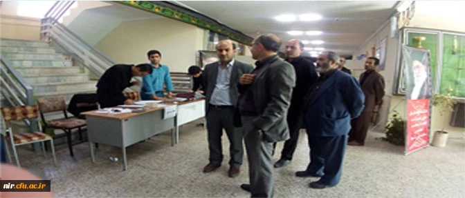 بازدید سرزده مدیریت محترم امورپردیسهای استان اردبیل به همراه مسئول محترم حراست 4