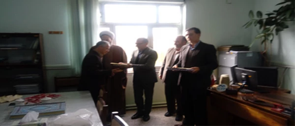 مراسم تکریم و معارفه سرپرست مرکزآموزش عالی آزادگان نیر 5