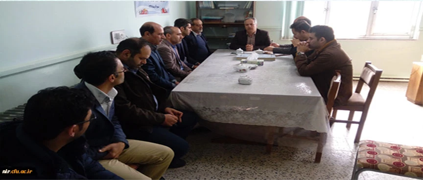 اولین جلسه سرپرست جدید با همکاران مرکز نیر 5