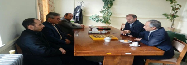 دیدار ریاست محترم اداره آموزش و پرورش شهرستان نیر به همراه هیت همراه از ریاست جدید مرکز 3