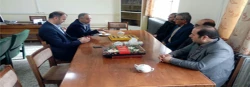 دیدار ریاست محترم اداره آموزش و پرورش شهرستان نیر به همراه هیت همراه از ریاست جدید مرکز 2
