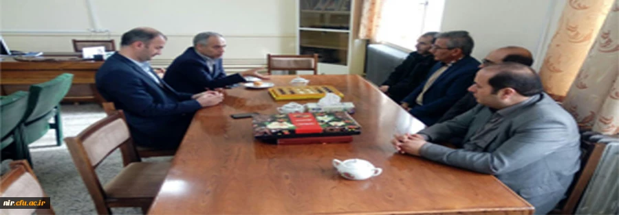دیدار ریاست محترم اداره آموزش و پرورش شهرستان نیر به همراه هیت همراه از ریاست جدید مرکز 2