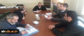 جلسه ریاست با سرپرستان مرکز