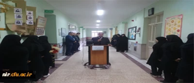 سخنرانی دکترشایگان اصل به مناسبت هفته پژوهش در دبیرستان شهرستان نیر