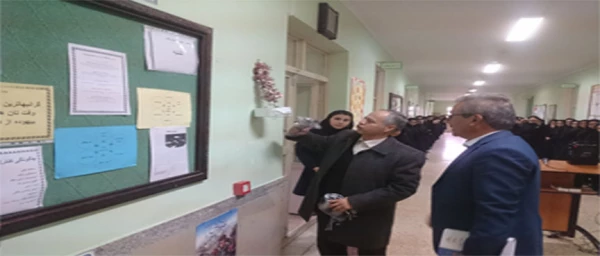 سخنرانی دکترشایگان به مناسبت هفته پژوهش در دبیرستان شهرستان نیر 3