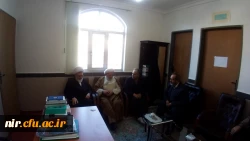 دیدار کارکنان و جمعی از استاید مرکز با امام جمعه محترم شهرستان نیر 2