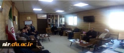 دیدار کارکنان و جمعی از اساتید مرکز با فرماندار محترم شهرستان نیر 3
