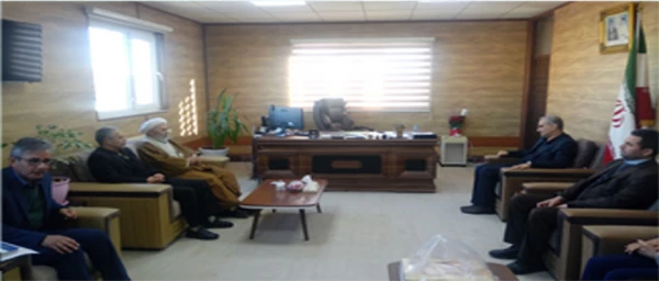 دیدار کارکنان و جمعی از اساتید مرکز با فرماندار محترم شهرستان نیر 2