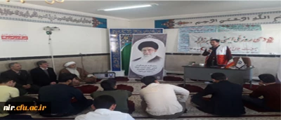 برگزاری کارگاه زلزله و ایمنی