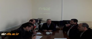 جلسه هم اندیشی در خصوص برگزاری امتحانات نیمسال اول سال تحصیلی98-97