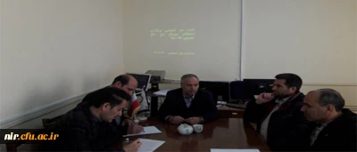 جلسه هم اندیشی در خصوص برگزاری امتحانات نیمسال اول سال تحصیلی98-97