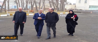 بازدید سرپرست محترم امورپردیس های استان به همراه مسئول حراست و نظارت و تضمین کیفیت