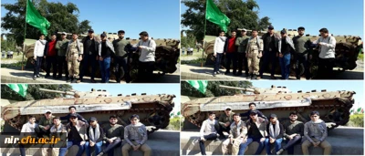 اعزام جمعی از دانشجویان مرکز آموزش عالی آزادگان نیر به راهیان نور