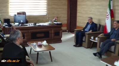 دیدار جناب آقای دکتر عبدی با فرماندار شهرستان نیر با هیئت همراه