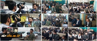 حضور پرشور دانشجویان مرکز در حمایت از سپاه پاسداران