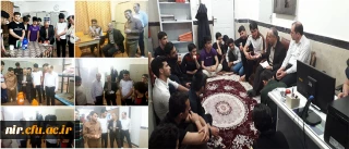 بازدید سرزده دکتر نادر شایگان اصل رئیس مرکز آموش عالی آزادگان نیر از سراهای دانشجویی مرکز