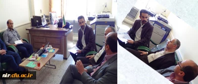 جلسه انجمن علمی علوم تربیتی با ریاست و اساتید مرکز