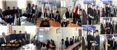 نشست مسئول ناحیه بسیج دانشجویی استان اردبیل و ریاست مرکز آموزش عالی آزادگان نیر با شورای بسیج دانشجویی و فعالان فرهنگی ،قرآنی و علمی دانشگاه فرهنگیان -مرکز آزادگان نیر