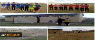 آماده سازی زمین ورزشی فوتبال