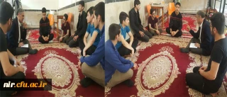 نشست صمیمی مشاور مرکز با دانشجویان به مناسبت هفته سرای دانشجویی