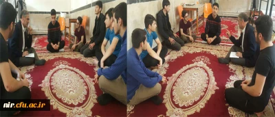 نشست صمیمی مشاور مرکز با دانشجویان به مناسبت هفته سرای دانشجویی