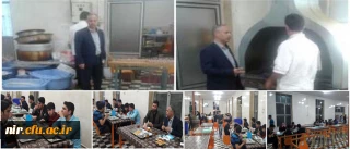 حضور دکتر شایگان اصل در افطاری امروز جمعه 4 امین روز ماه مبارک رمضان در جمع دانشجویان