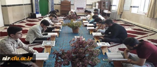 جزخوانی قرآن کریم در نمازخانه سرای دانشجویی