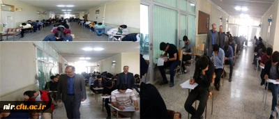 بازدیدآقای دکترعبدی مدیریت محترم امورپردیس های استان اردبیل و آقای ایرانی مسئول محترم حراست استان از روند برگزاری امتحانات نیمسال دوم سالتحصیلی 98-97