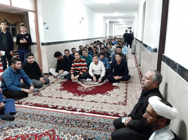 مراسم پرفیض جا ماندگان اربعین حسینی و سوگواری سید و سالار شهیدان حضرت اباعبدالله الحسین (ع) در مرکز آزاداگان نیر 3